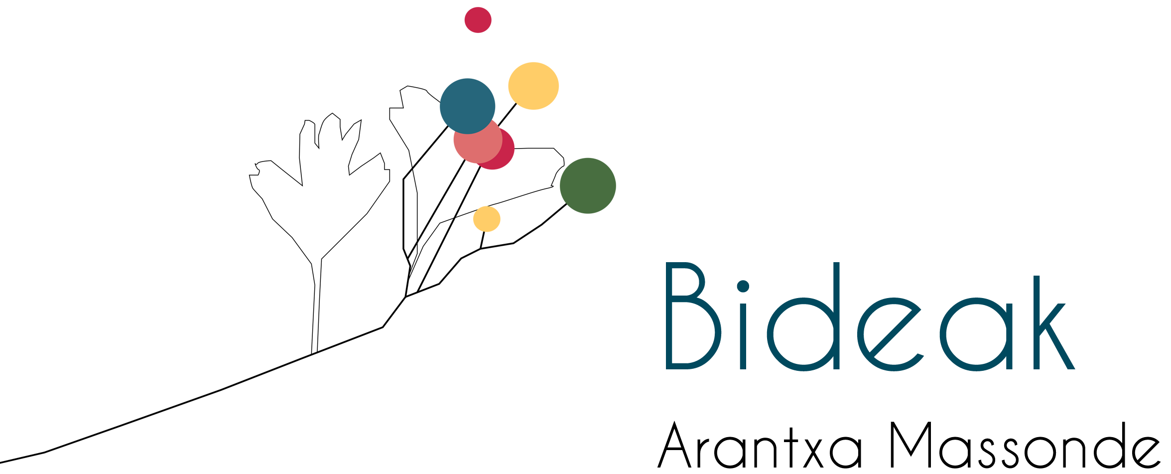 Logo du site wordpress one page Bideak, orientation scolaire et professionnelle à Espelette